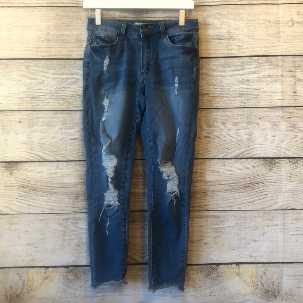 Nature Distressed Jeans